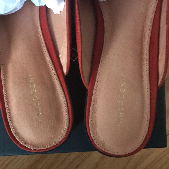 Halogen orange slip on loafer shoes size 10 - Picture 6 of 6